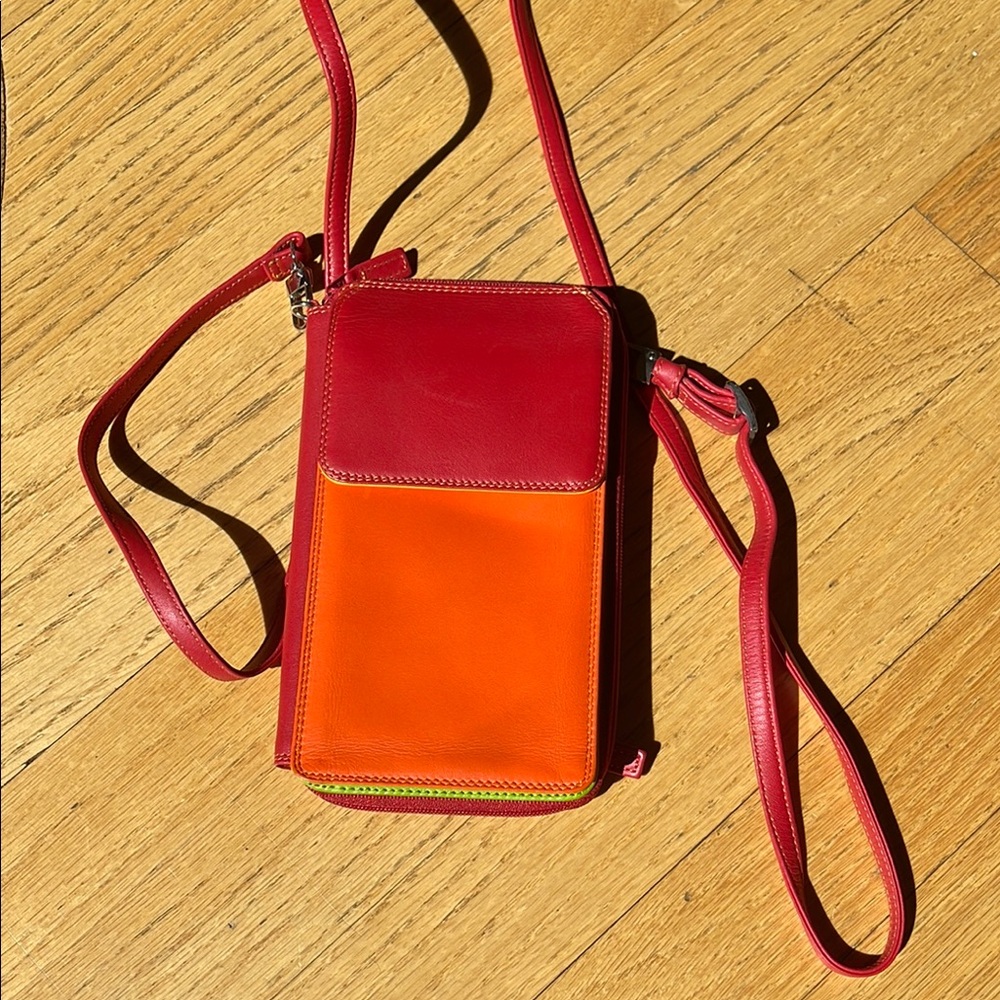 Mywalit crossbody phone wallet multicolored